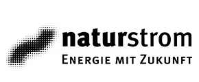 naturstrom Logo in schwarz 