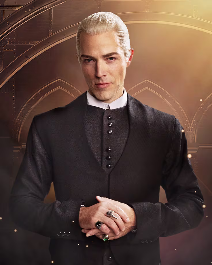Portiait von Harry Potter Charakter Draco Malfoy 