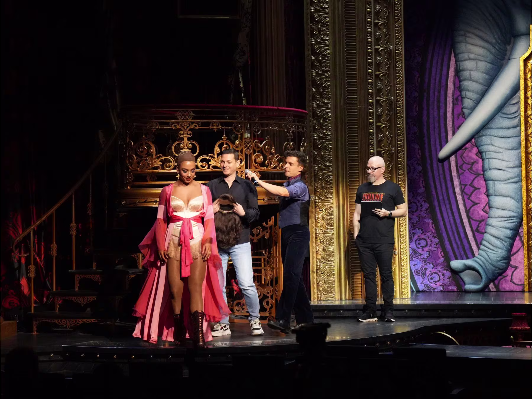 Moulin Rouge! Das Musical Tag der offenen Tür auf der Bühne