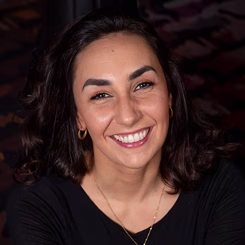 Portrait von Moulin Rouge Darstellerin Azzurra Adinolfi