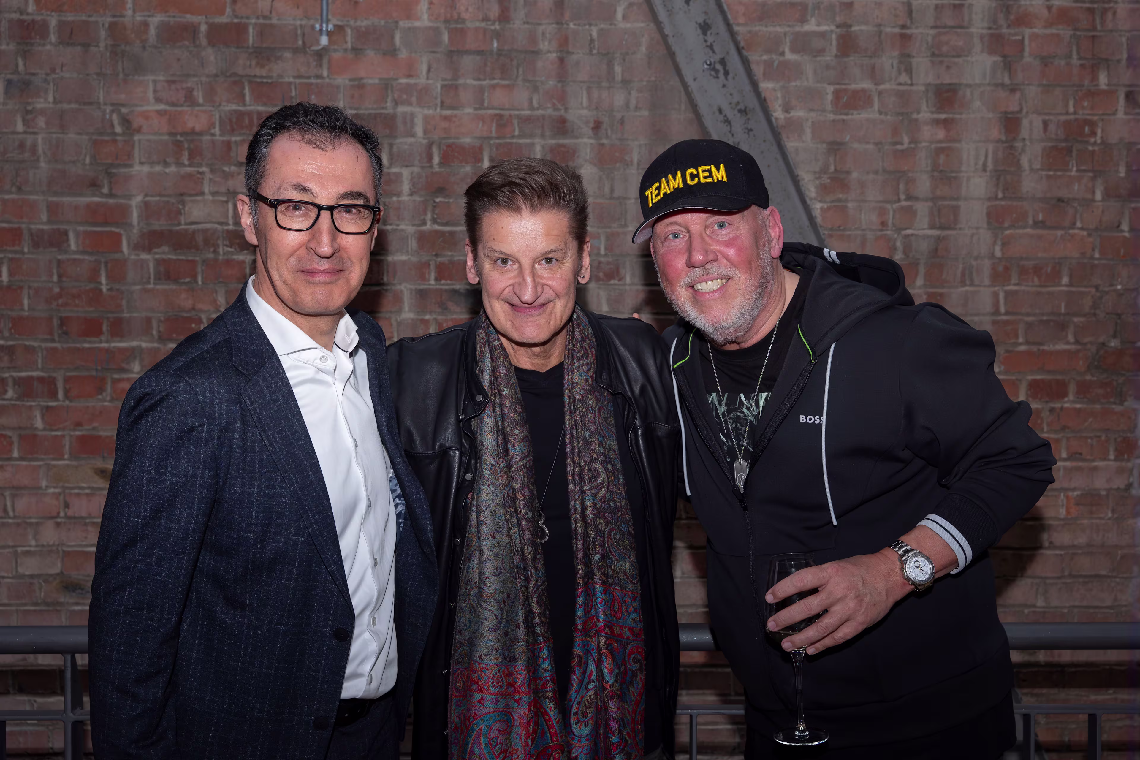 Foto: Bettina Meister | v.l.n.r. Cem Özdemir, Hartmut Engler, Andreas Bär Läsker