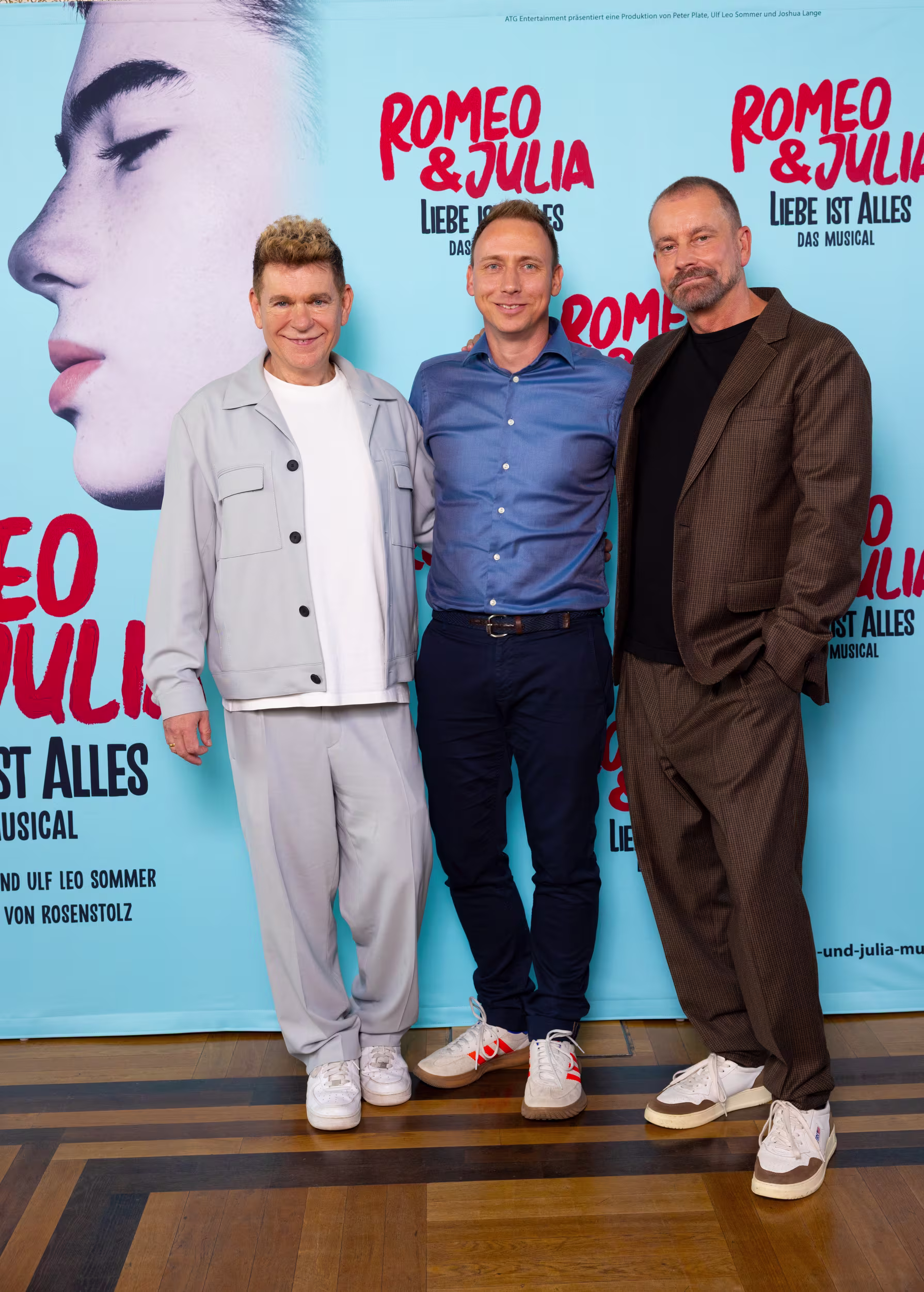 vlnr: Peter Plate, Christian Herrmann (Director Touring), Ulf Leo Sommer | Foto: Patric Fouad