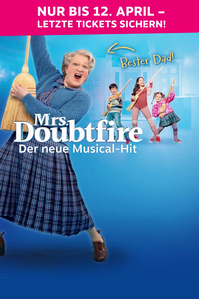 Mrs. Doubtfire Keyvisual zum Closing