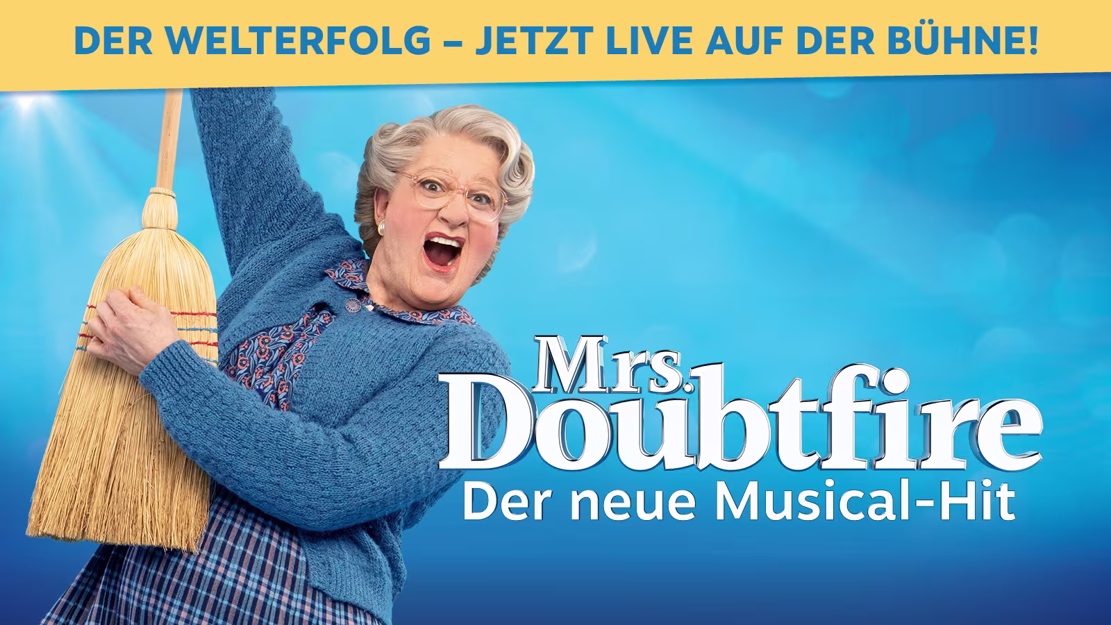 Pressebild zu Mrs. Doubtfire – Der neue Musical Hit, Welterfolg 