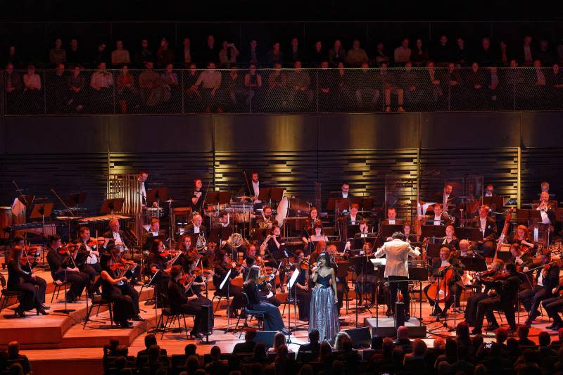 Orchester der "The Sound of James Bond" Vorstellung 