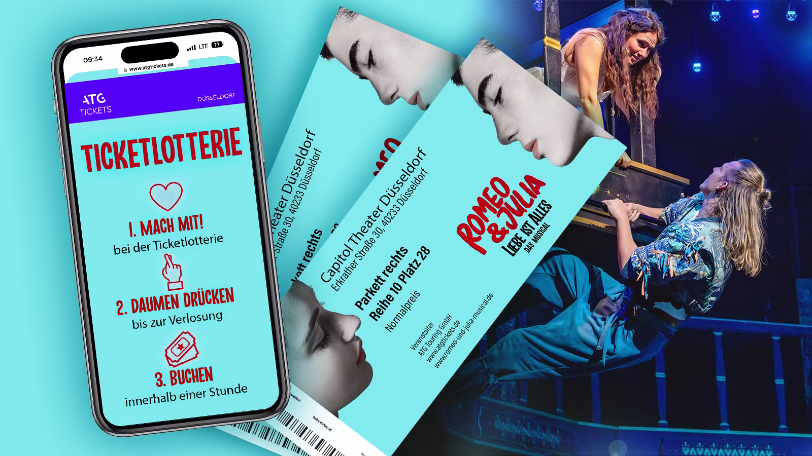 Romeo und Julia Ticketlotterie