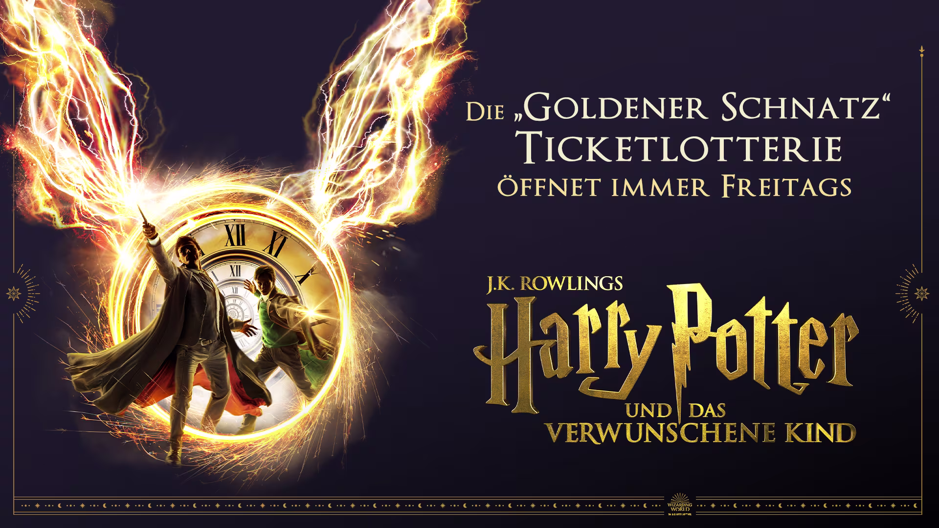 Harry Potter Goldener Schnatz Ticketlotterie