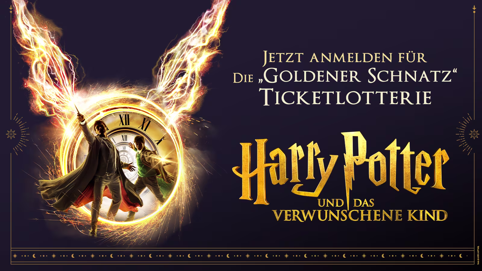 Harry Potter Goldener Schnatz Ticketlotterie