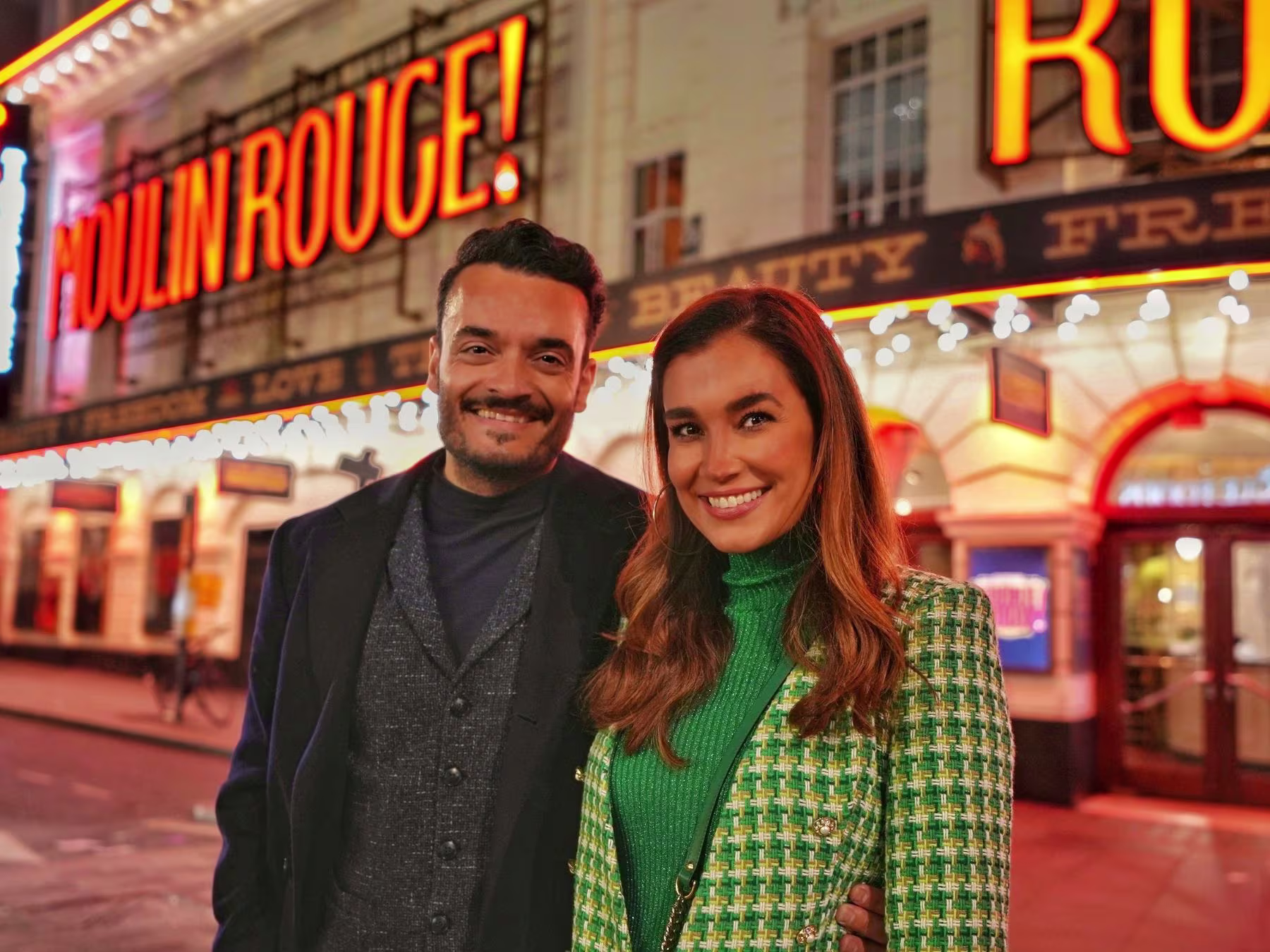 Moulin Rouge! Das Musical: Jana Ina und Giovanni Zarrella in London