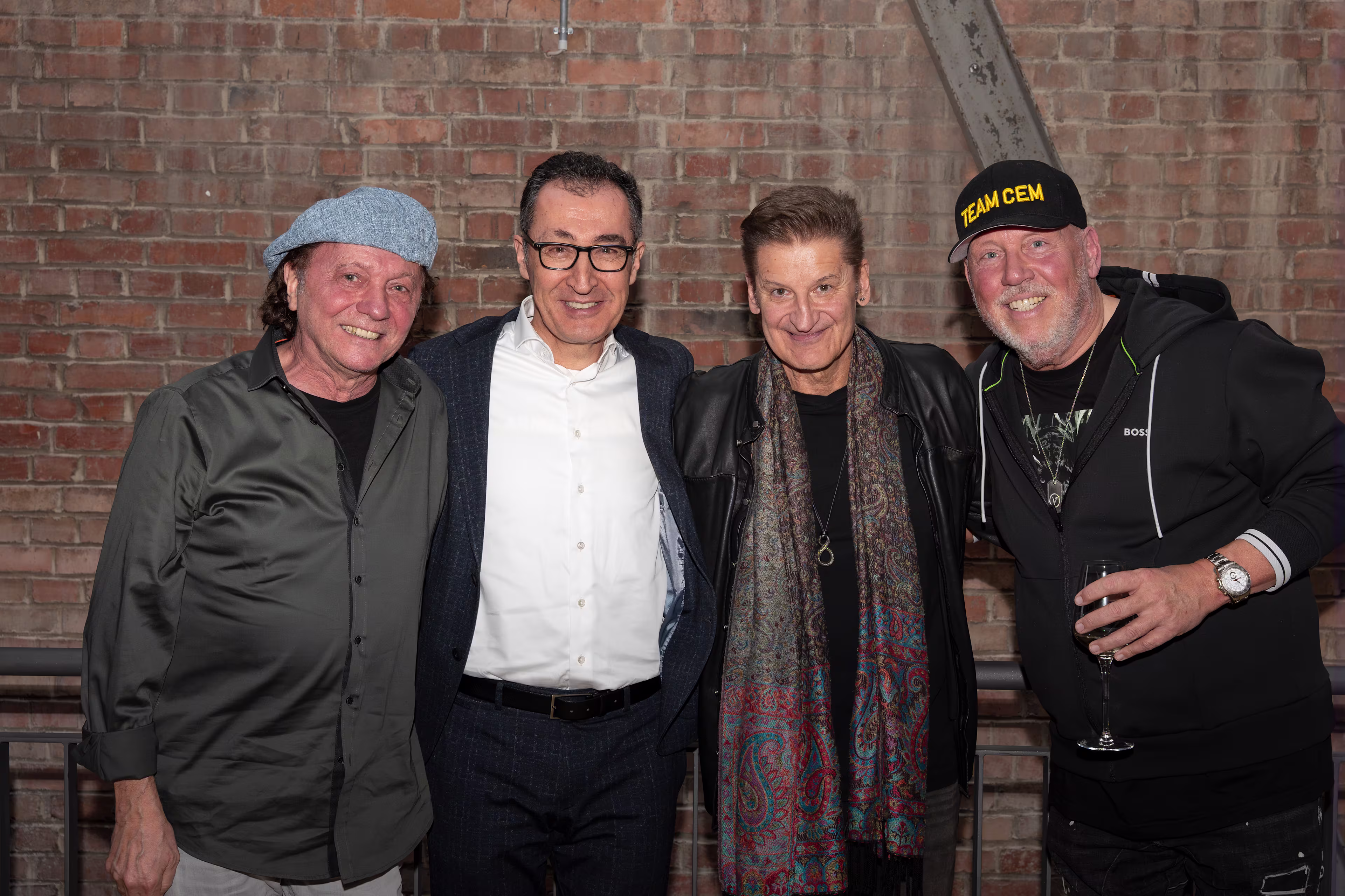 Foto: Bettina Meister | v.l.n.r. Rudi Buttas, Cem Özdemir, Hartmut Engler, Andreas Bär Läsker
