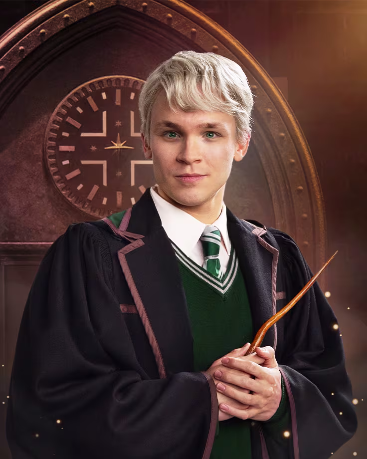 Portiait von Harry Potter Charakter Scorpius Malfoy 