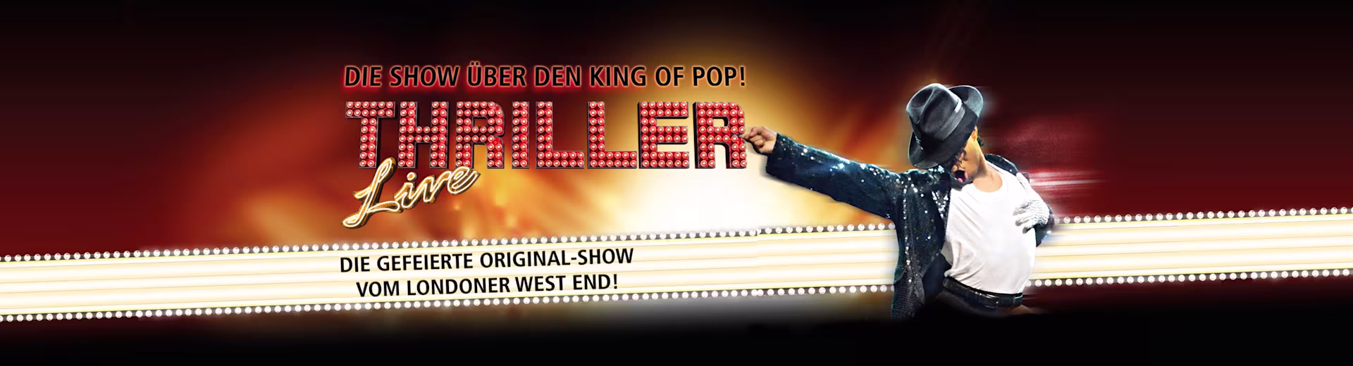 ATG Touring, Thriller live Banner
