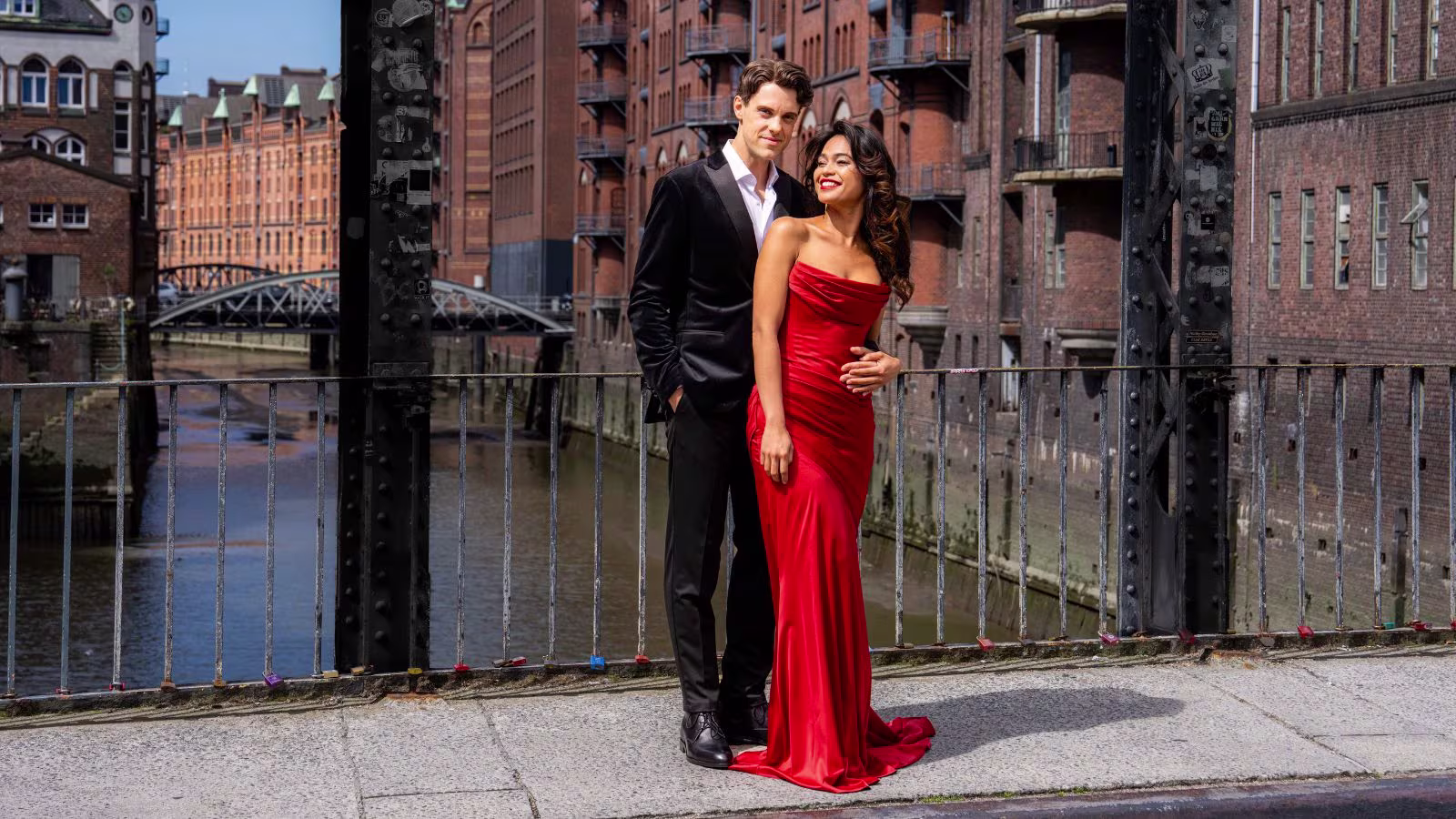 Jonas Hein und Mae Ann Jorolan in Hamburg