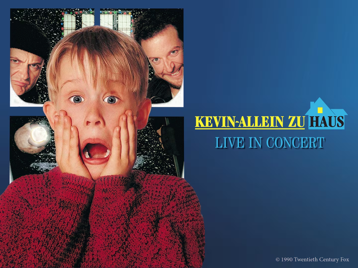 Kevin Allein zu Hause Film in Concert
