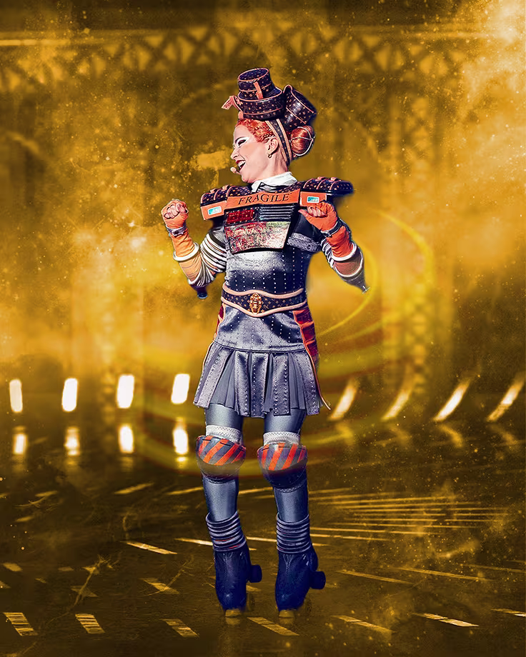 Starlight Express Carrie im Kostüm