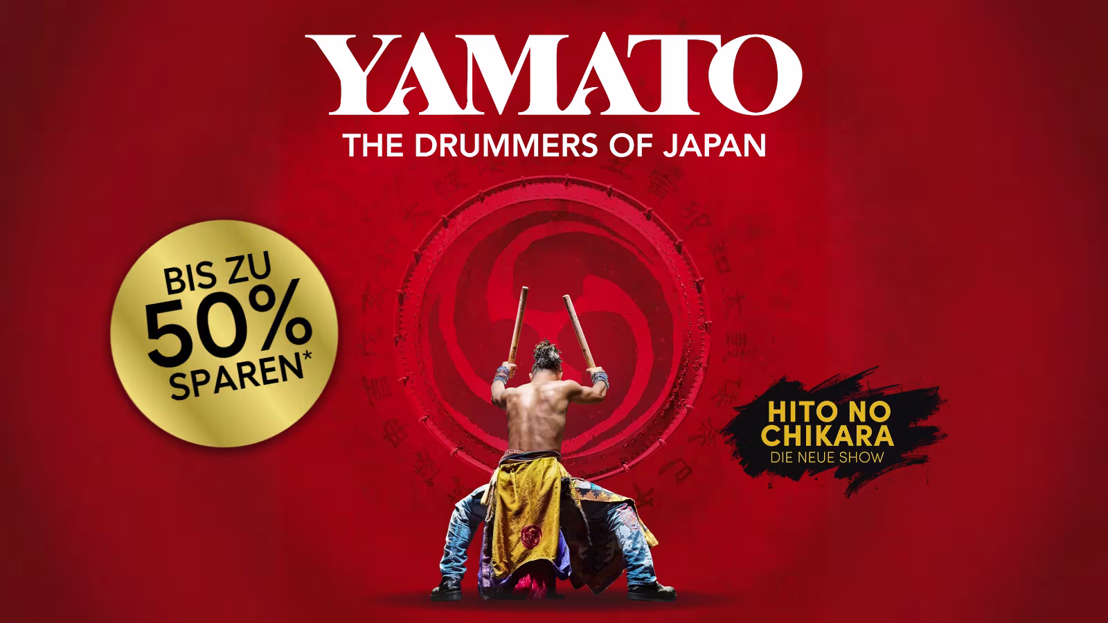 YAMATO Tag der Musicals von ATG Tickets mit Logo