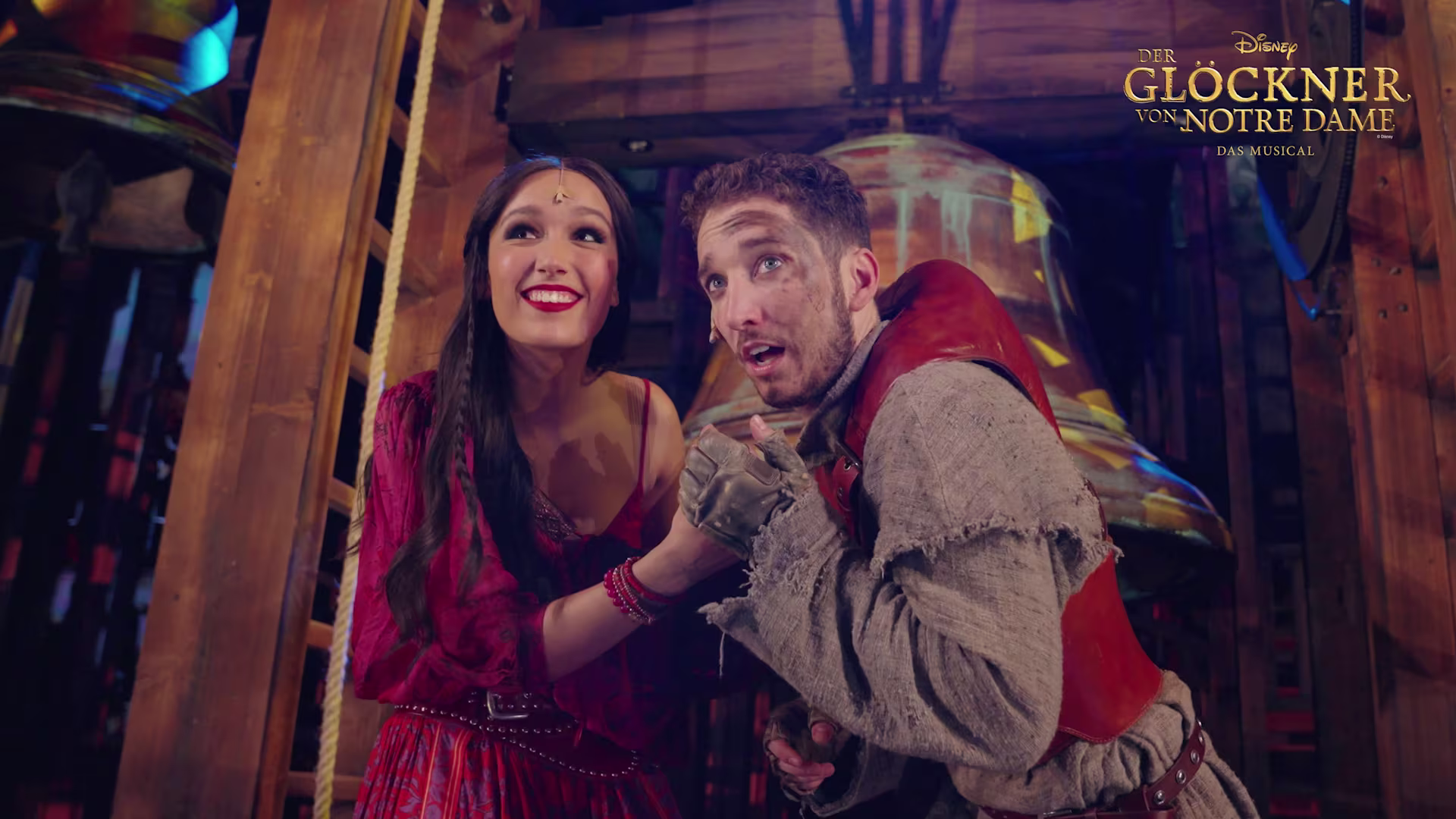 Showbild aus Disney Glöckner von Notre Dame
