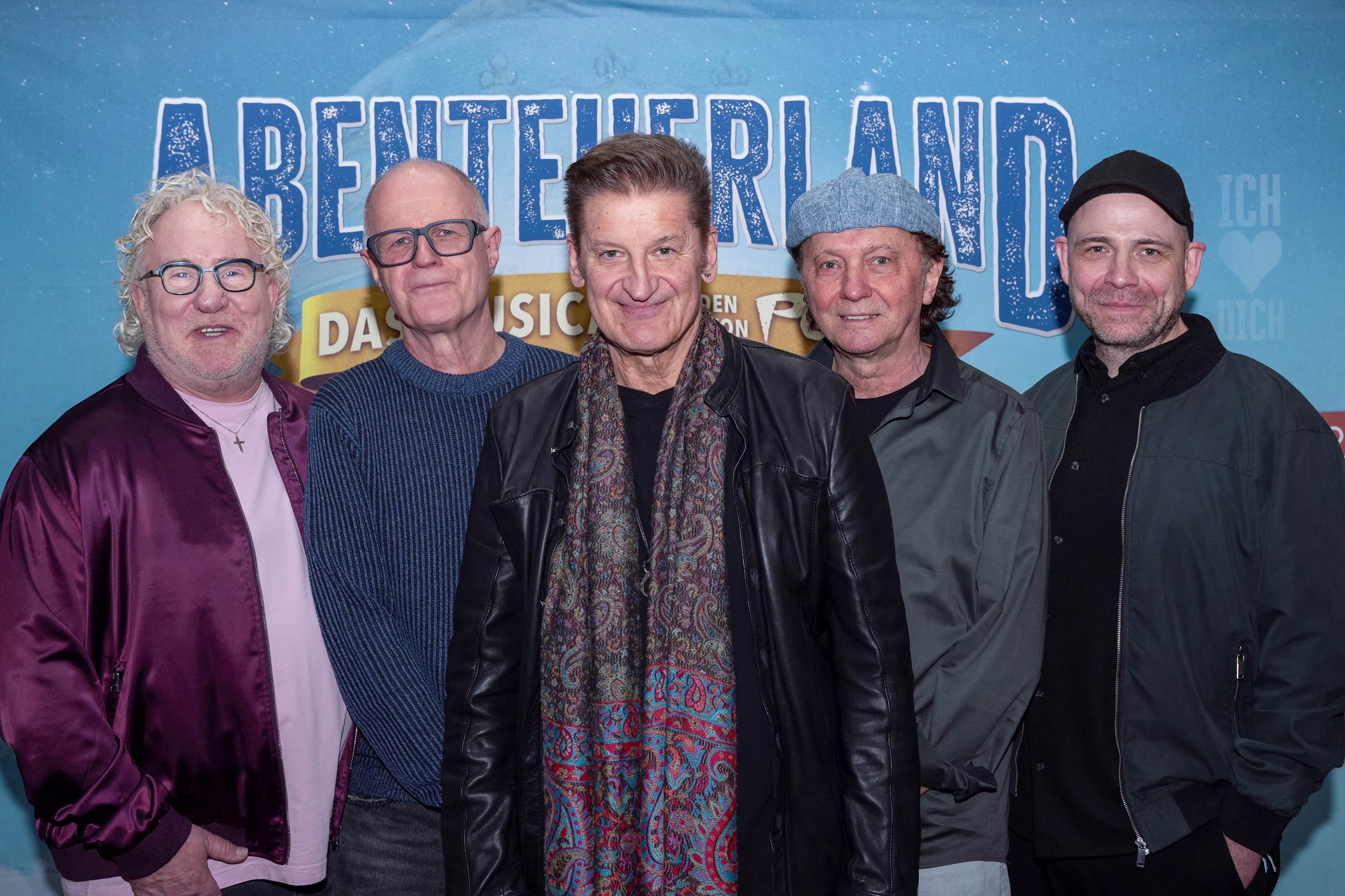 Foto: Bettina Meister | v.l.n.r. Cherry Gehring, Matthias Ulmer, Hartmut Engler, Rudi Buttas, Frank Dapper