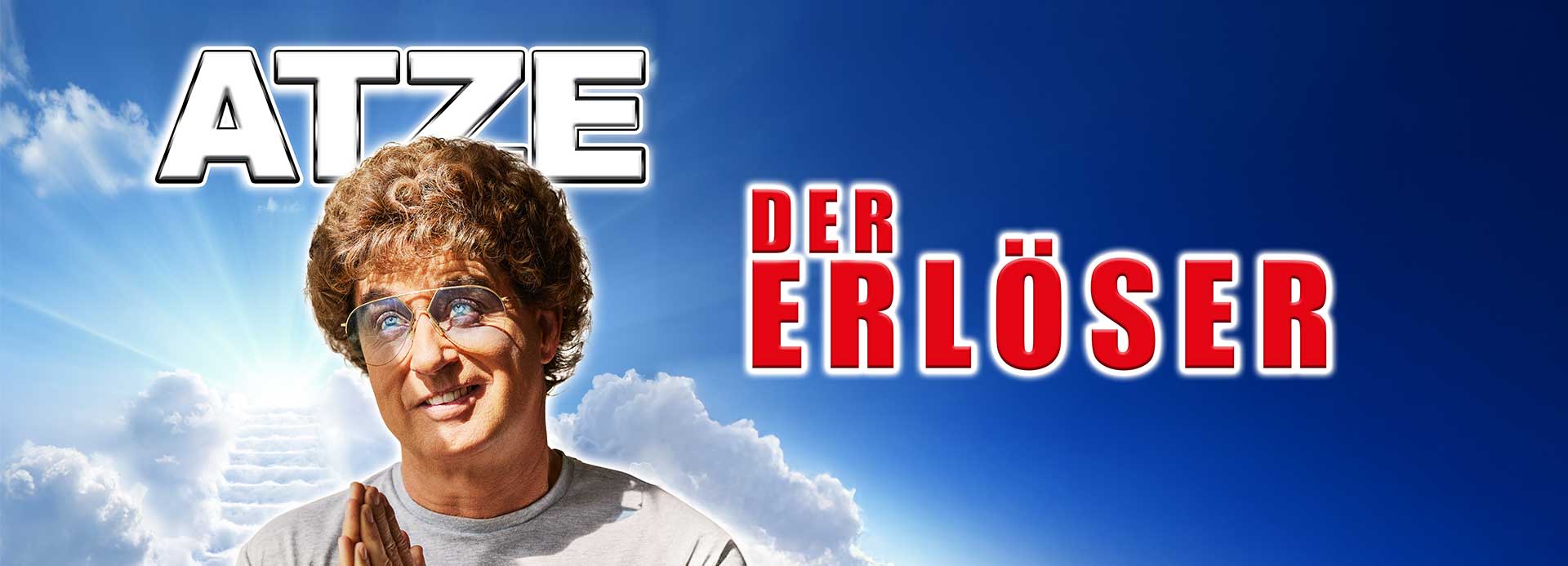 Grafik von Atze Schröder zu "Der Erlöser"