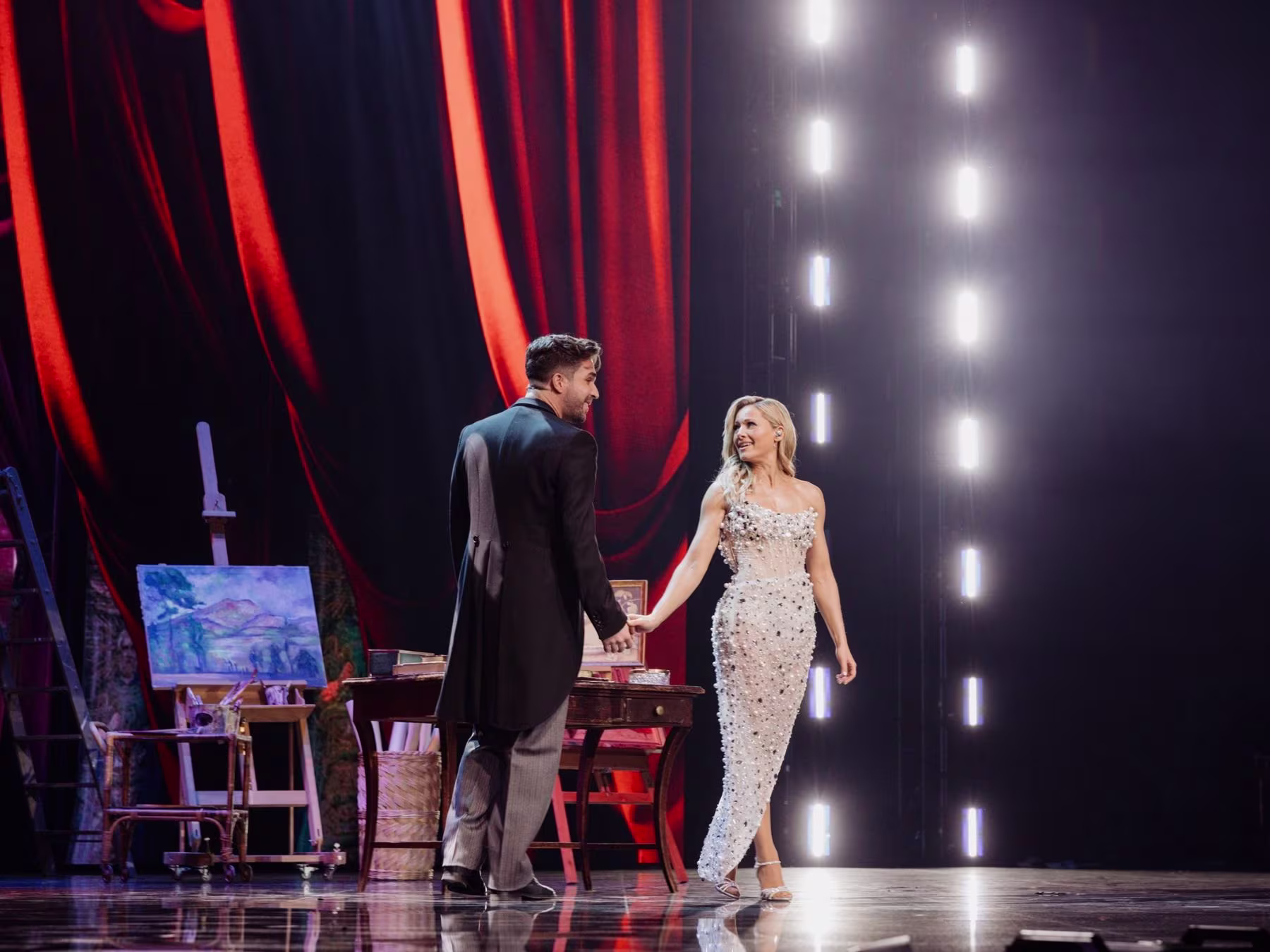 Helene Fischer und Riccardo Greco bei der Helene Fischer Show