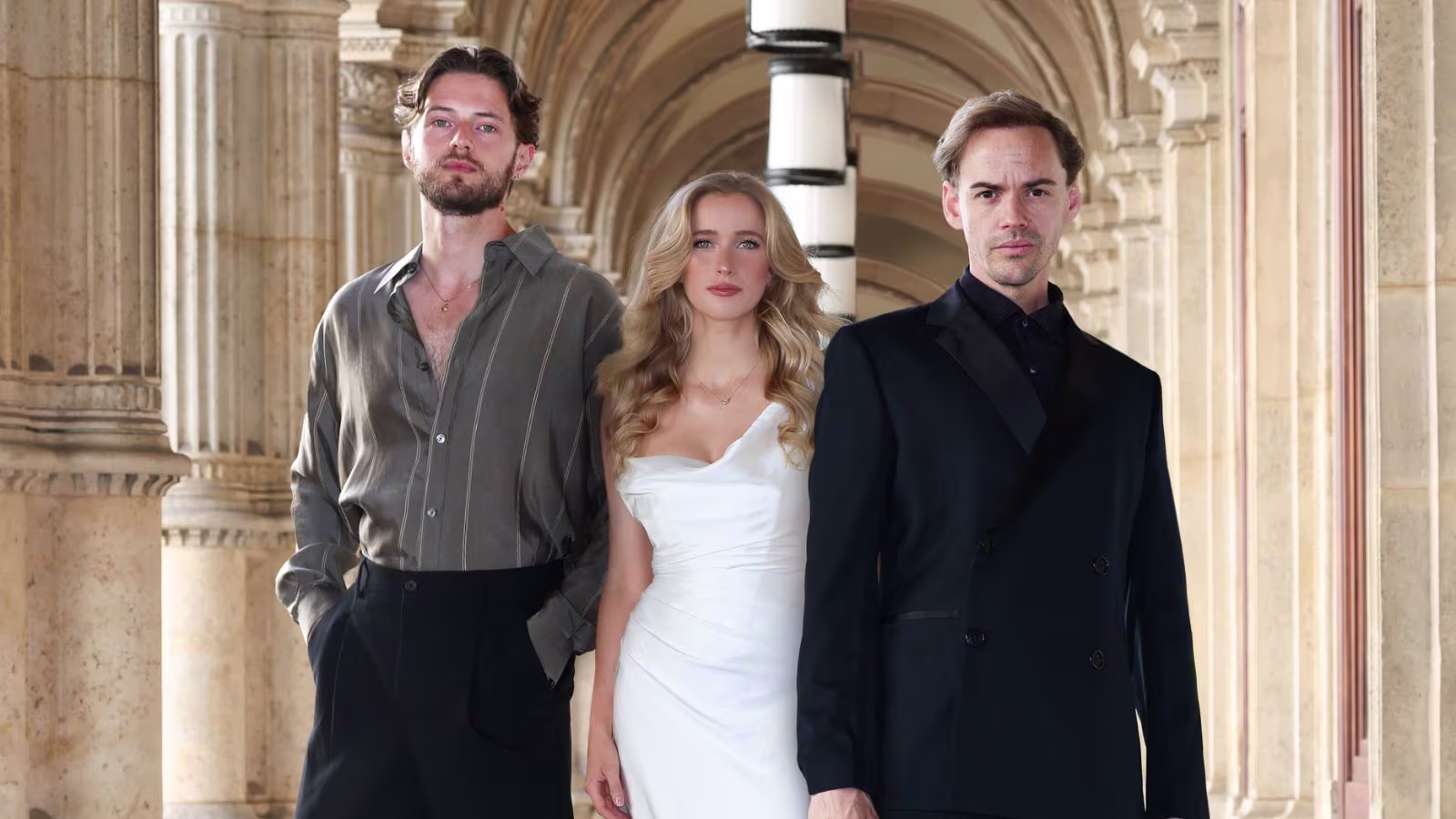 Das Phantom der Oper (v.l.n.r. Tobias Joch, Lisanne Clémence Veeneman, Anton Zetterholm) 
© Katharina Schiffl