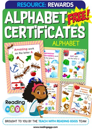 Alphabet Certificates - Preview