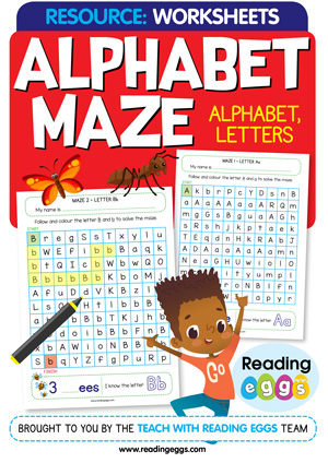 Alphabet Maze - Preview