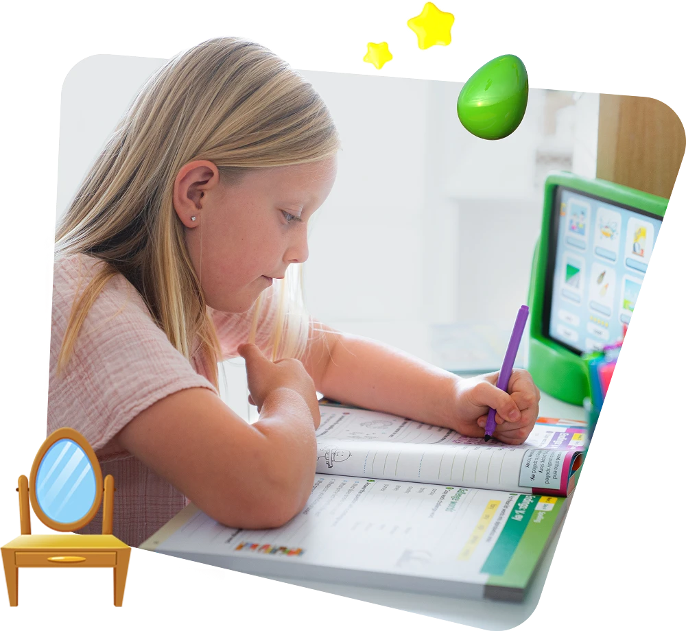 hs workbook ipad green
