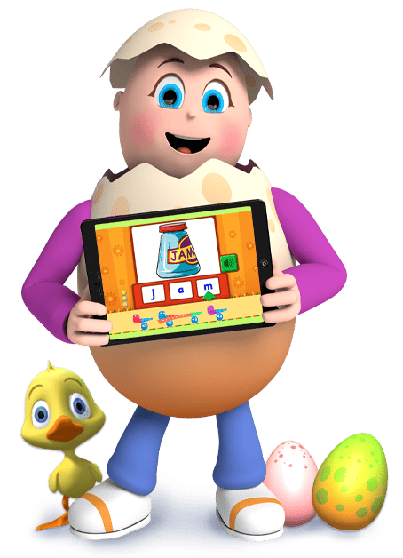 reggie critter with ipad