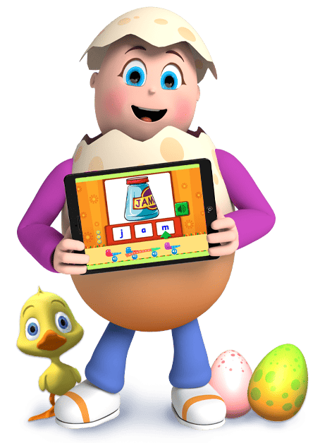 reggie critter with ipad