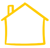 house yellow