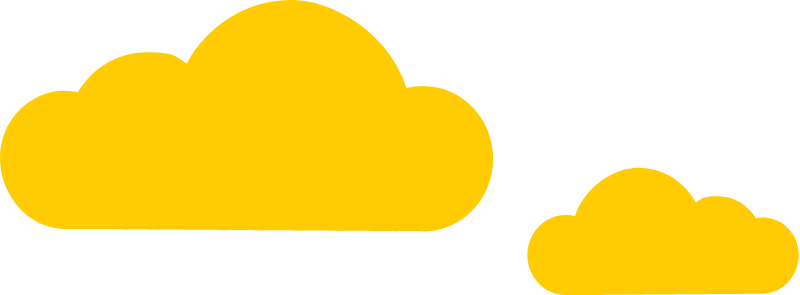 clouds yellow