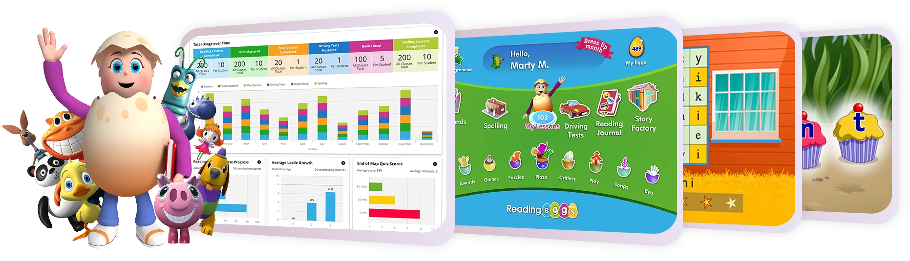 schools hero critters screens