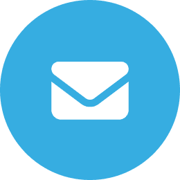 icon email blue