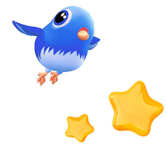 particles bird stars