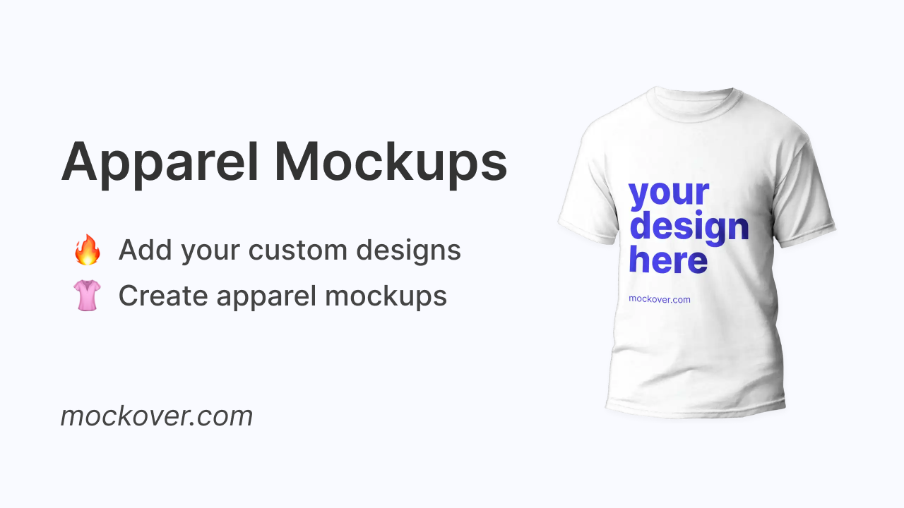 How to add custom designs to apparel header image