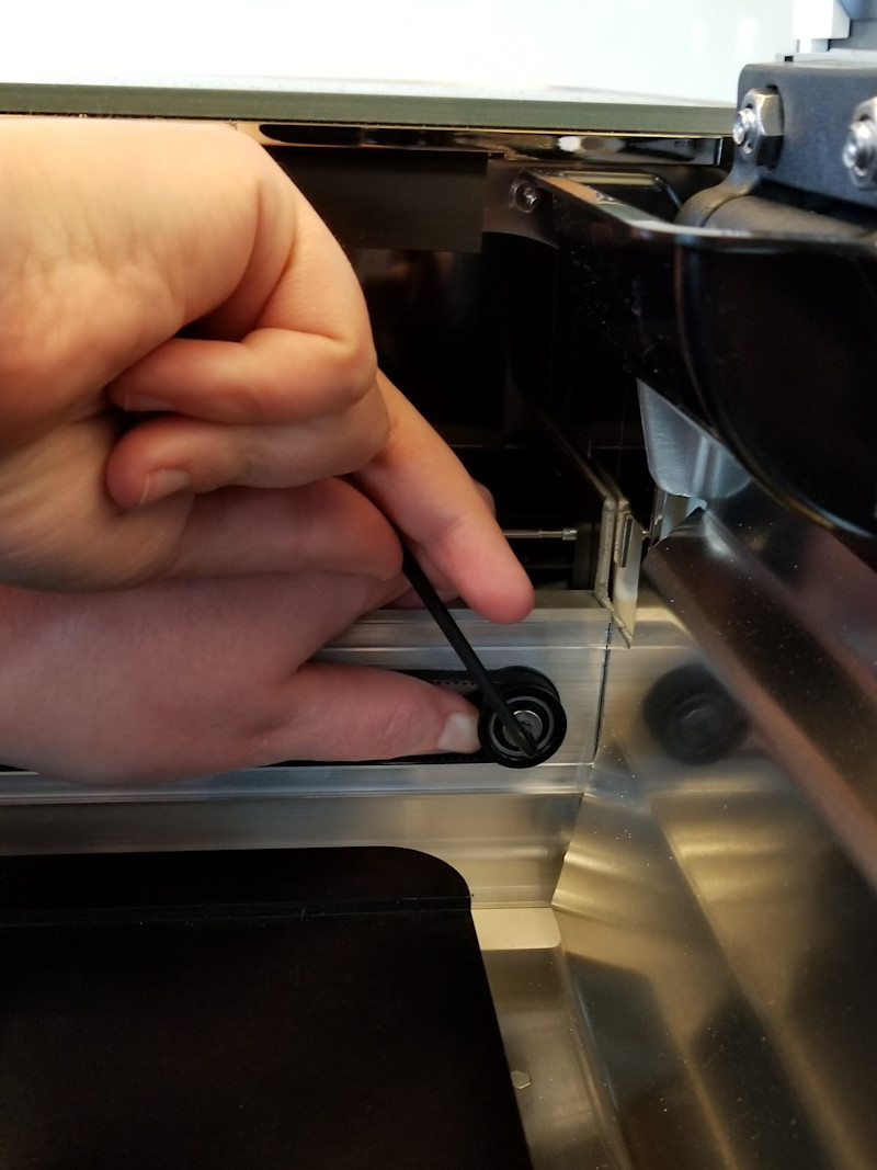 Tighten the Pulley