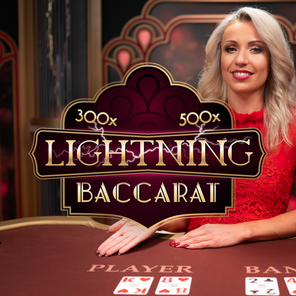 Lightning Baccarat by Evolution at Dreamz Casino