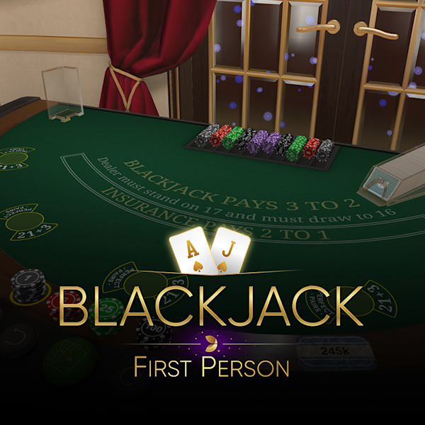 First Person Blackjack by Evolution at Winny Casino 10 Cashback