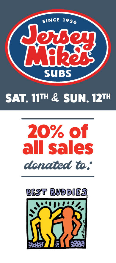 This weekend, 20% of all sales will be donated to Best Buddies.