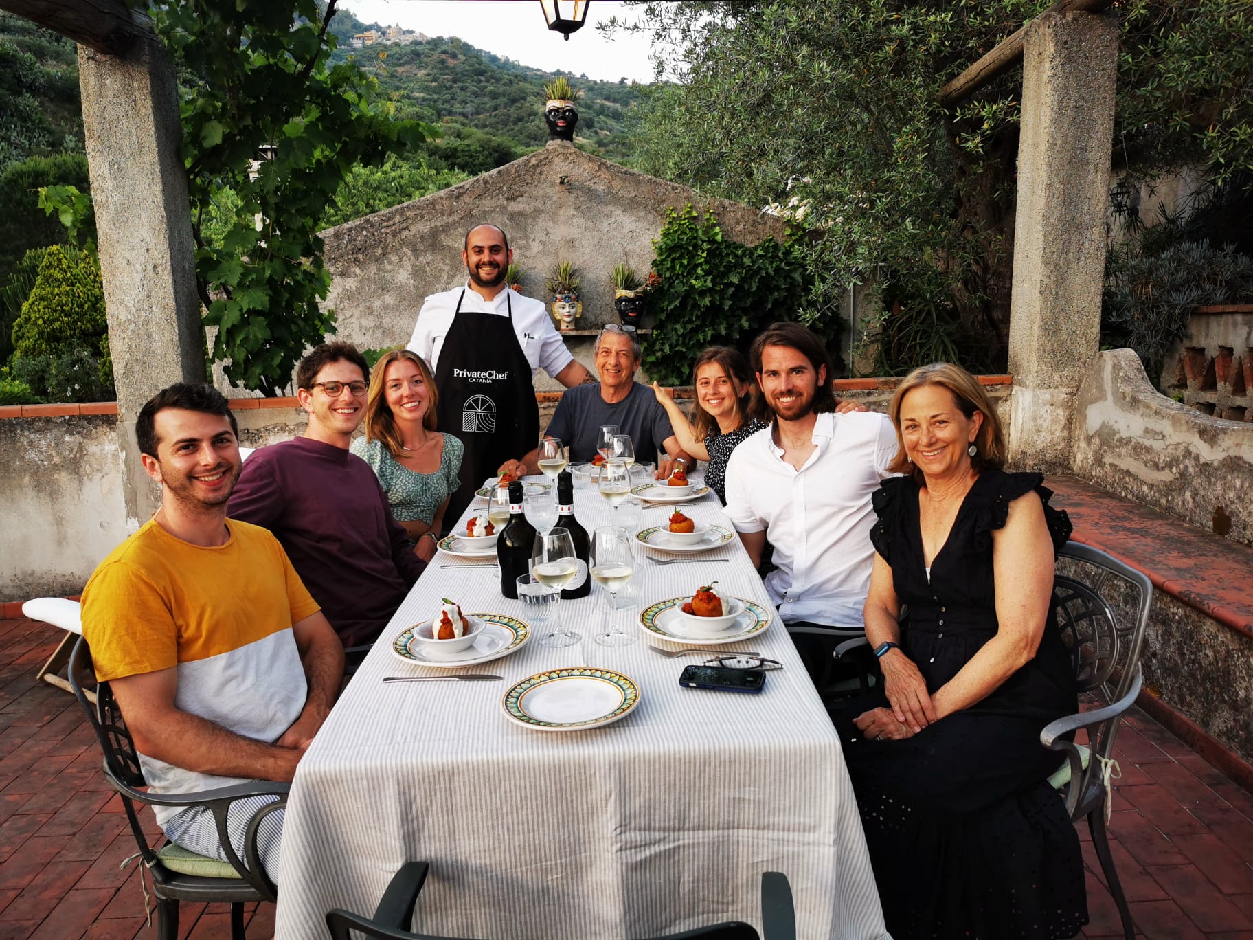 some guests with our head chef