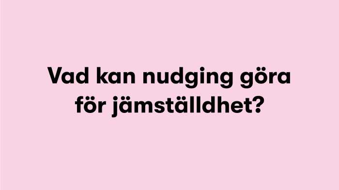 Små knuffar mot en bättre värld