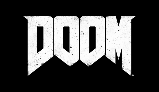 Proposed "glitch" animation of the DOOM logo throughout all interactive DOOM marketing materials