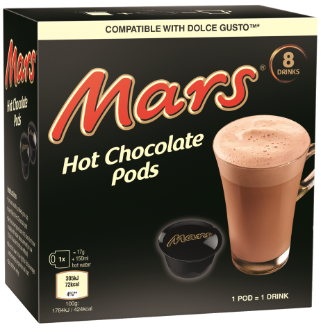 As well as the Mars and Twix pods, you’ll also be able to get your hands on...