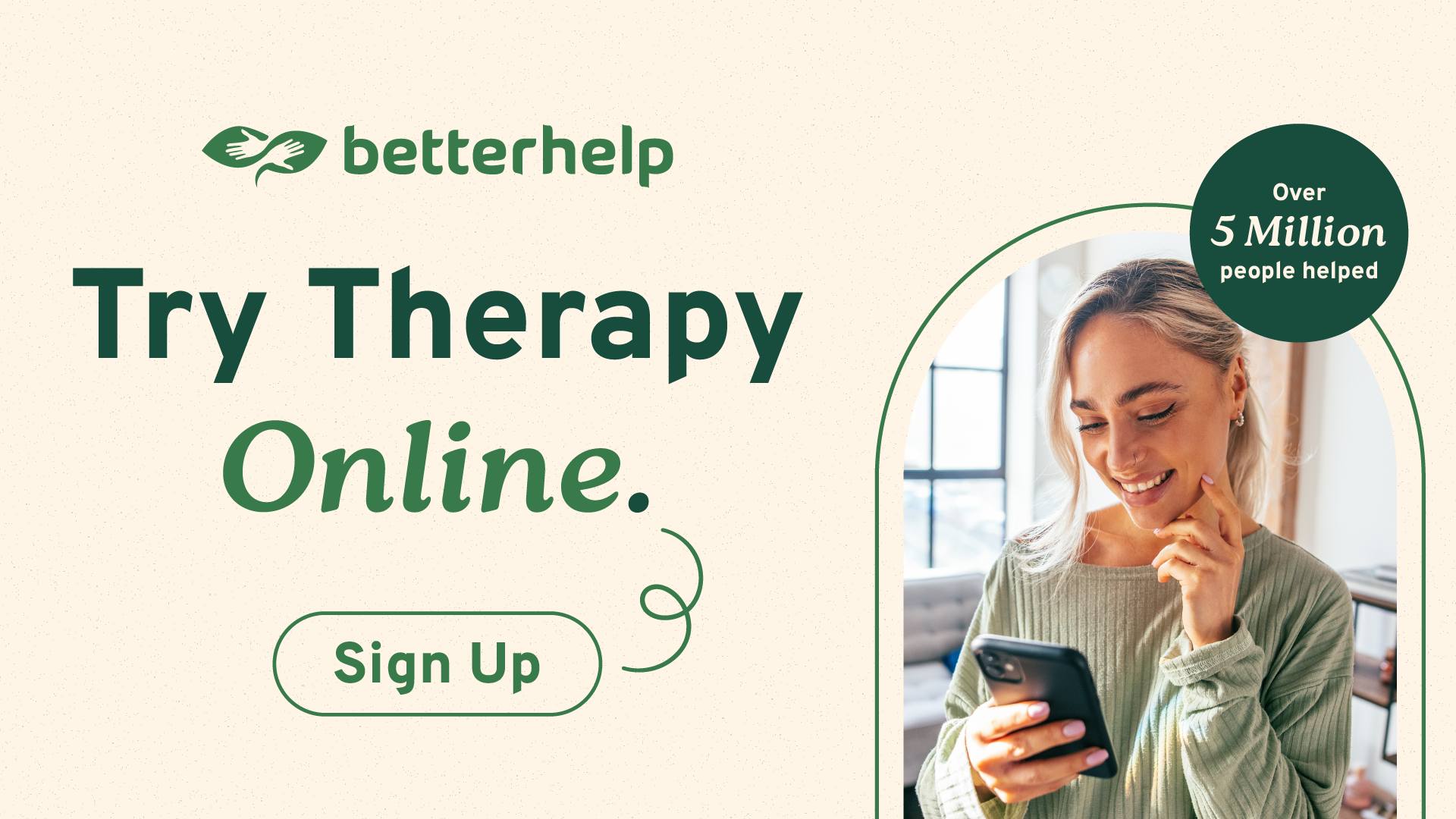 Get 50% off you 1st month of therapy