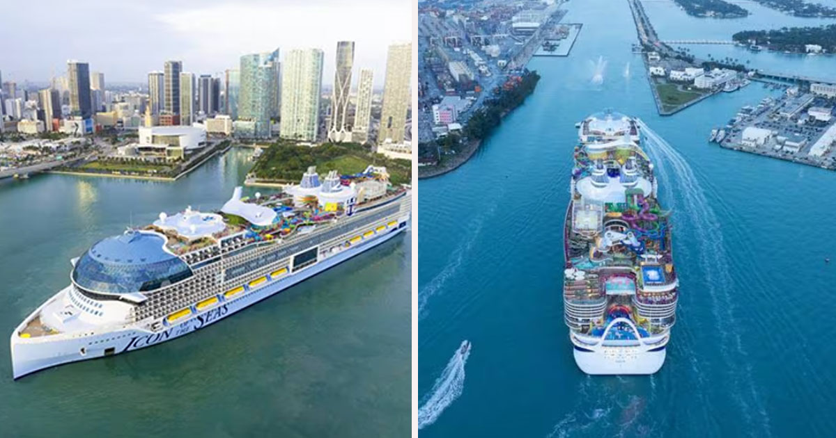 Largest Cruise Ship In The World Five Times The Size Of The Titanic
