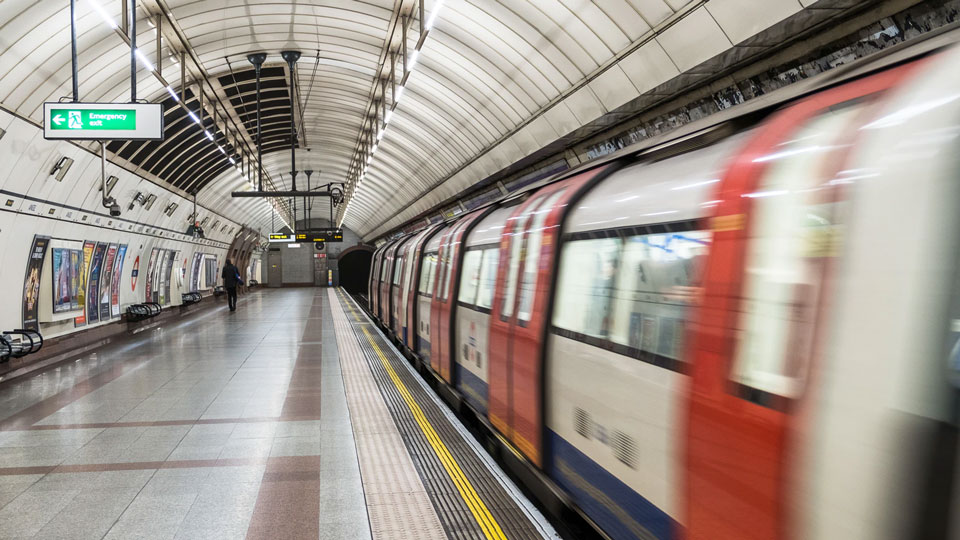 London Underground Tube Train