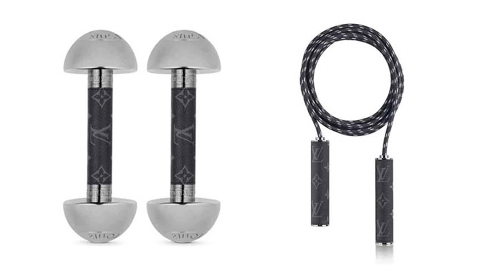 Work Out In Style With Louis Vuitton's Dumbbells And Jump Rope