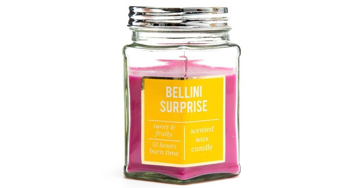 Poundland Is Now Selling A Range Of 'Prosecco Fizz' Scented Candles TOTUM