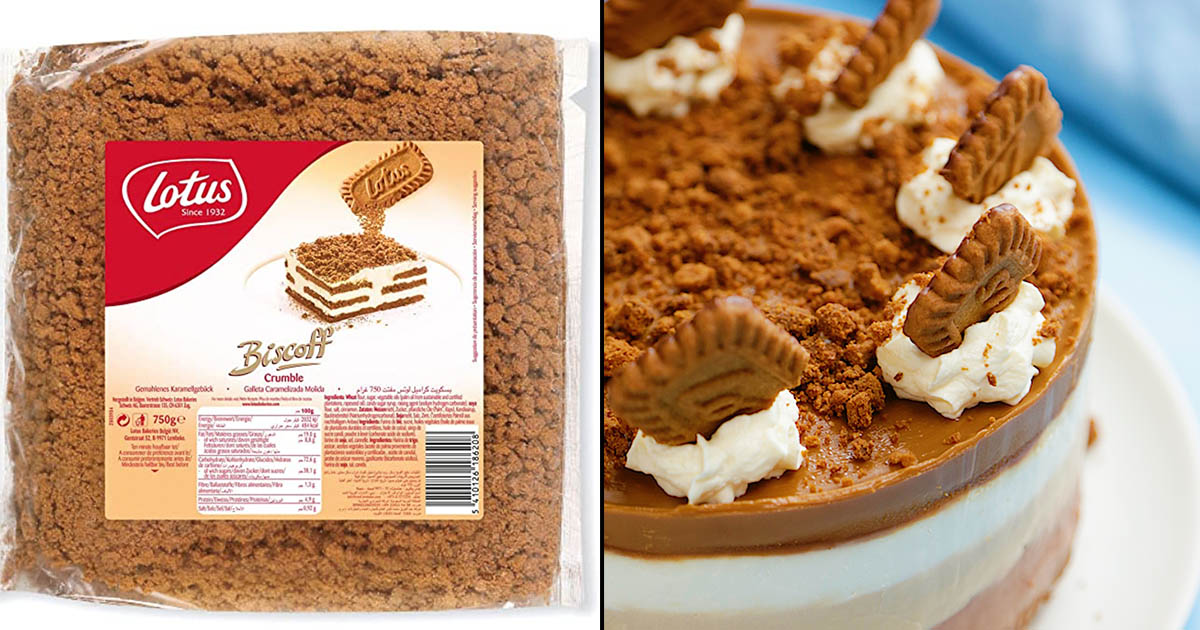 Amazon Is Now Selling Giant Bags Of Lotus Biscoff Biscuit Crumbs TOTUM